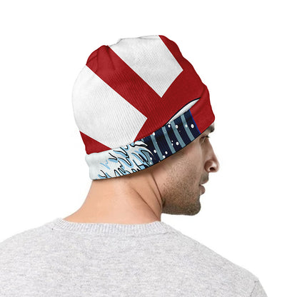 The Great Kanagawa Wave Print Beanie