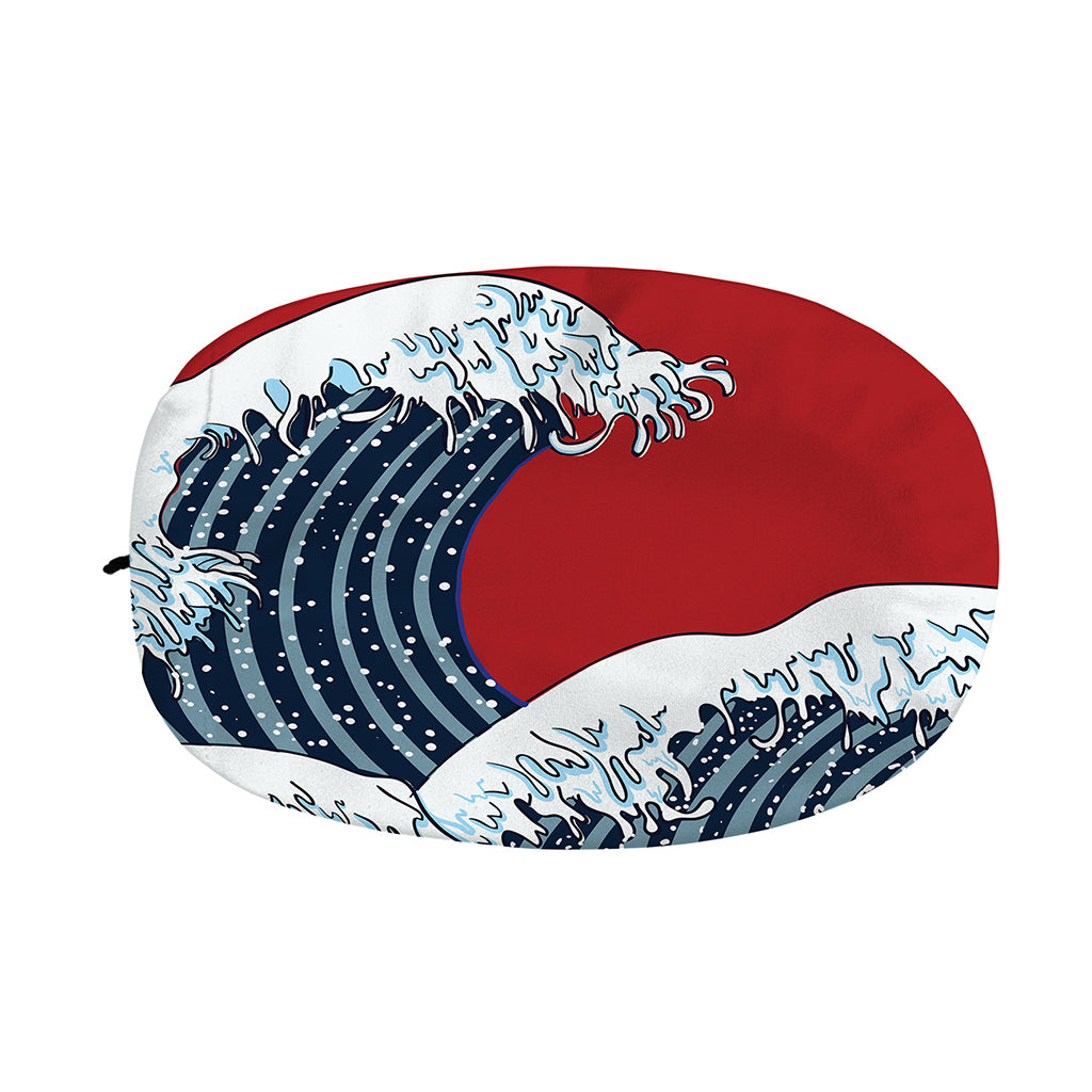 The Great Kanagawa Wave Print Car Side Mirror Covers