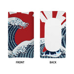 The Great Kanagawa Wave Print Changing Pad Cover