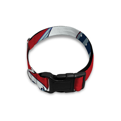 The Great Kanagawa Wave Print Dog Collar