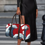 The Great Kanagawa Wave Print Duffle Bag