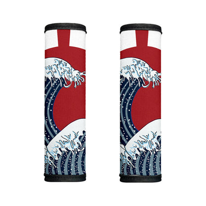 The Great Kanagawa Wave Print Handle Covers