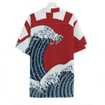 The Great Kanagawa Wave Print Hawaiian Shirt