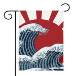 The Great Kanagawa Wave Print House Flag