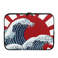 The Great Kanagawa Wave Print Laptop Sleeve