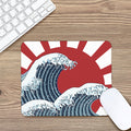 The Great Kanagawa Wave Print Mouse Pad