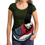 The Great Kanagawa Wave Print Pet Sling Carrier