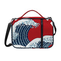 The Great Kanagawa Wave Print Shoulder Strap Bible Bag