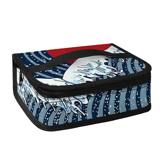 The Great Kanagawa Wave Print Small Lunch Bag