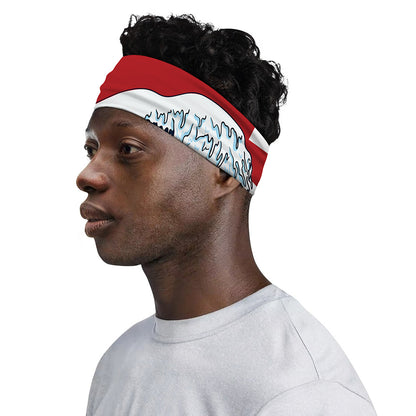 The Great Kanagawa Wave Print Sports Headband