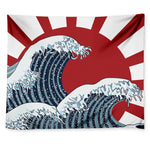 The Great Kanagawa Wave Print Tapestry