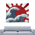 The Great Kanagawa Wave Print Tapestry