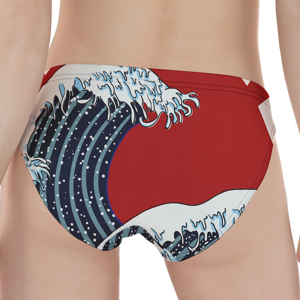 The Great Kanagawa Wave Print Women's Panties