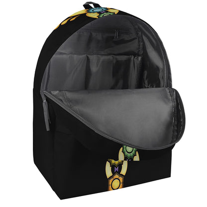 The Seven Chakras Caduceus Print Backpack
