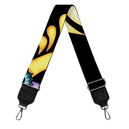 The Seven Chakras Caduceus Print Bag Strap