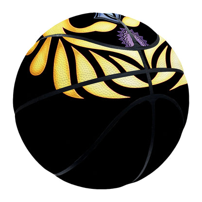 The Seven Chakras Caduceus Print Basketball