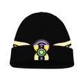 The Seven Chakras Caduceus Print Beanie
