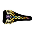 The Seven Chakras Caduceus Print Bicycle Seat Cover