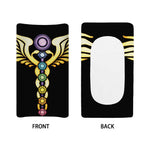 The Seven Chakras Caduceus Print Changing Pad Cover