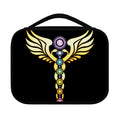 The Seven Chakras Caduceus Print Classic Bible Case