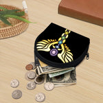 The Seven Chakras Caduceus Print Coin Purse