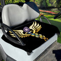 The Seven Chakras Caduceus Print Golf Cart Seat Cover