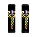 The Seven Chakras Caduceus Print Handle Covers