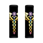 The Seven Chakras Caduceus Print Handle Covers