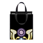 The Seven Chakras Caduceus Print Insulated Lunch Tote