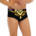The Seven Chakras Caduceus Print Men's Briefs