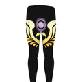 The Seven Chakras Caduceus Print Men's Leggings