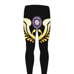The Seven Chakras Caduceus Print Men's leggings