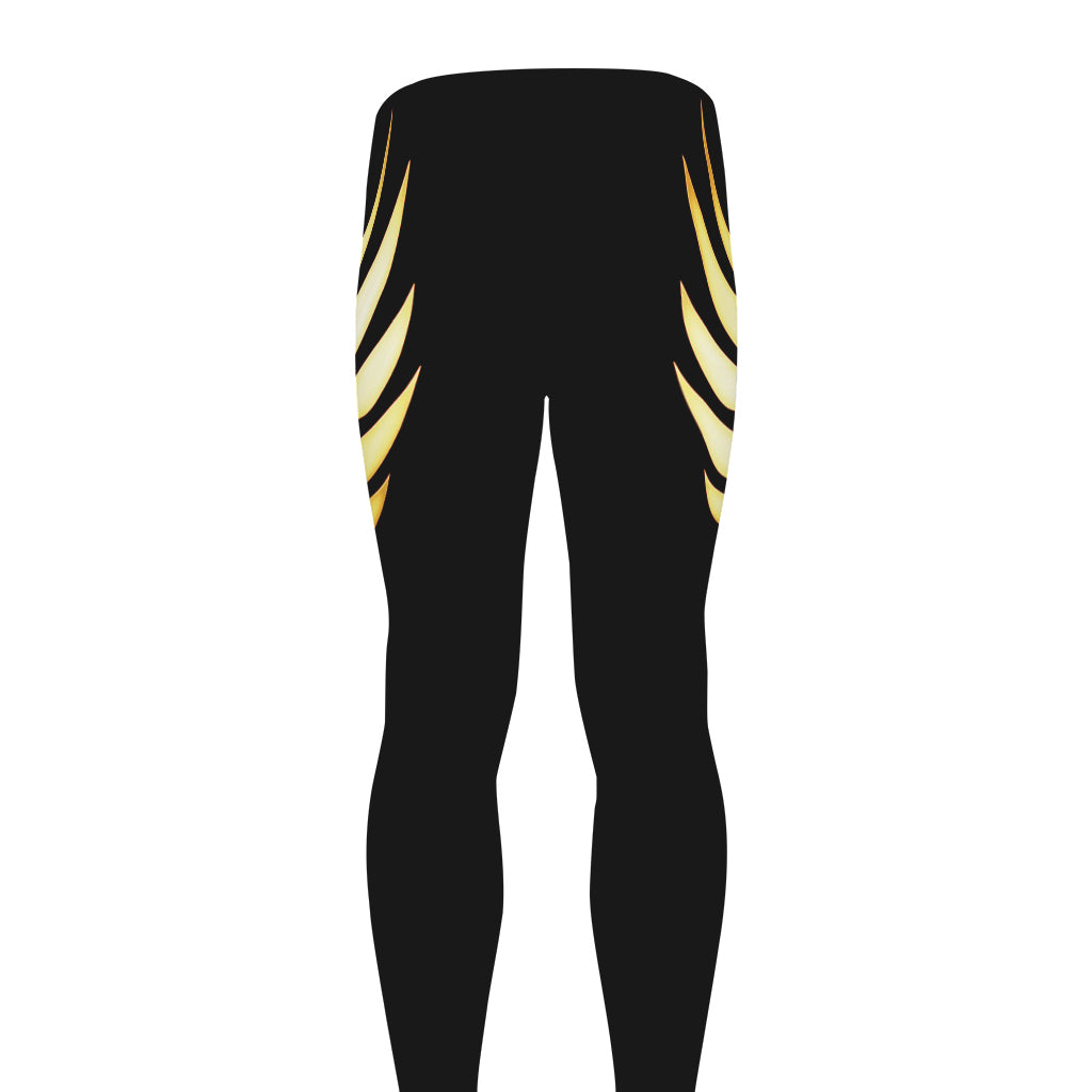 The Seven Chakras Caduceus Print Men's leggings