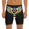 The Seven Chakras Caduceus Print Men's Long Boxer Briefs
