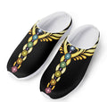 The Seven Chakras Caduceus Print Mesh Casual Shoes