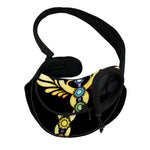 The Seven Chakras Caduceus Print Pet Sling Carrier