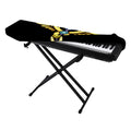 The Seven Chakras Caduceus Print Piano Keyboard Cover