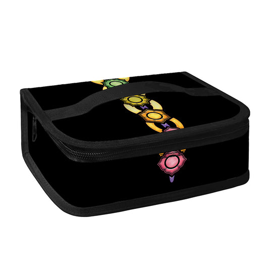The Seven Chakras Caduceus Print Small Lunch Bag