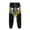 The Seven Chakras Caduceus Print Sweatpants