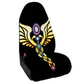 The Seven Chakras Caduceus Print Waterproof Car Seat Cover