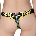 The Seven Chakras Caduceus Print Women's Thong