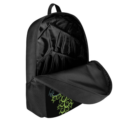 The Seven Chakras Print 17 Inch Backpack