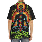 The Seven Chakras Print Aloha Shirt