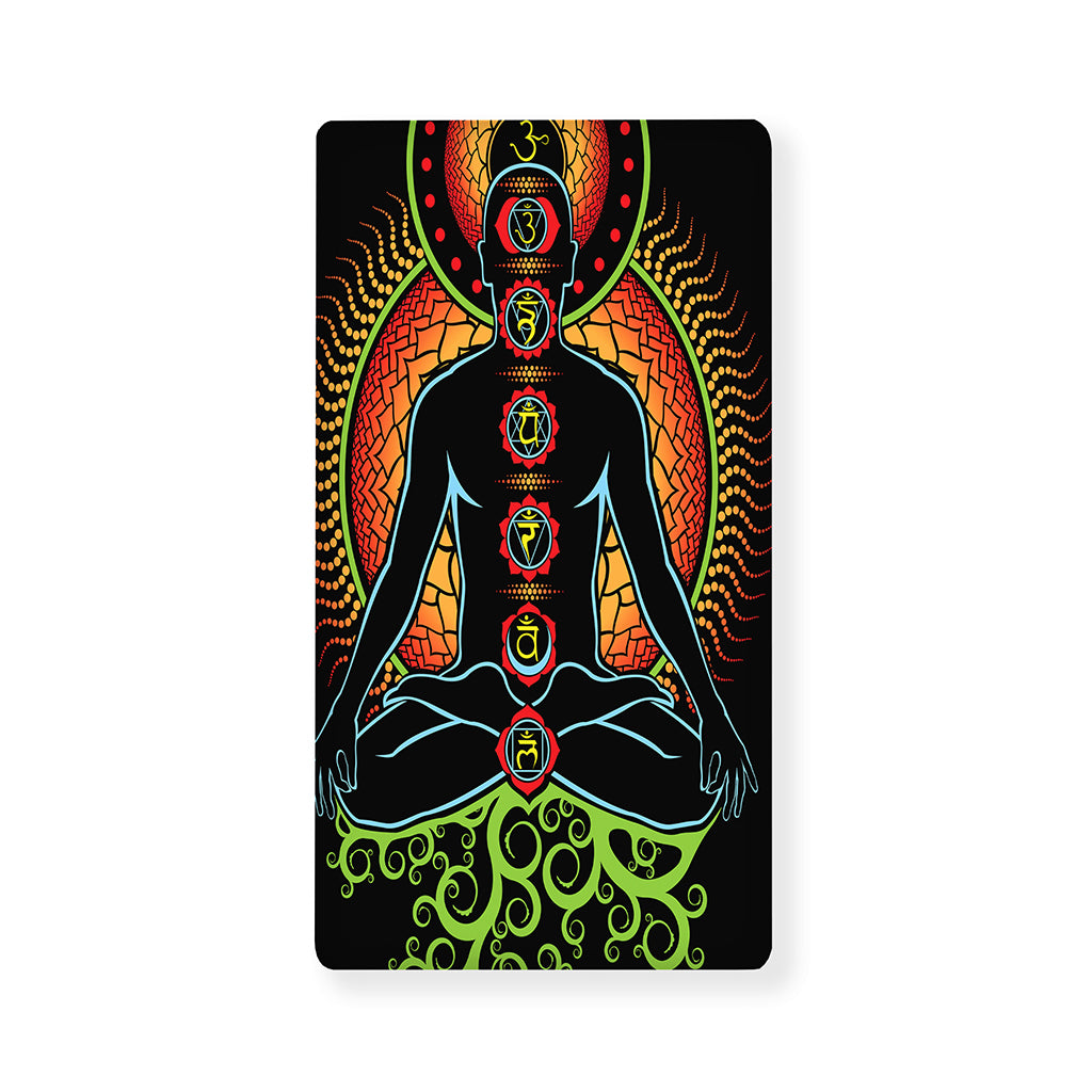 The Seven Chakras Print Baby Crib Sheet