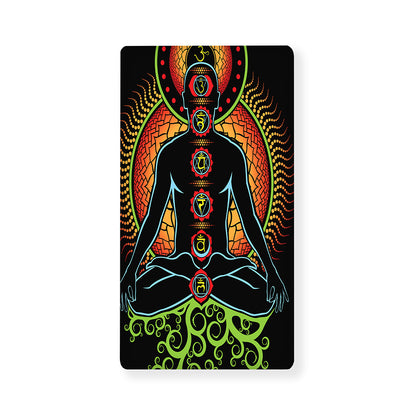The Seven Chakras Print Baby Crib Sheet