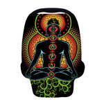 The Seven Chakras Print Baby Seat Cover