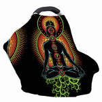 The Seven Chakras Print Baby Seat Cover