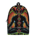 The Seven Chakras Print School Backpack