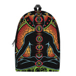 The Seven Chakras Print Backpack