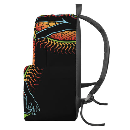The Seven Chakras Print Backpack
